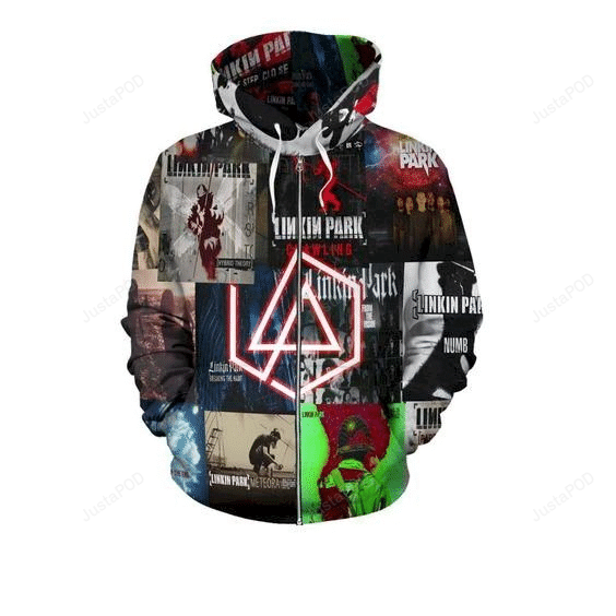 Character Linkin Park 3d All Over Print Hoodie-trungten-z4jb7