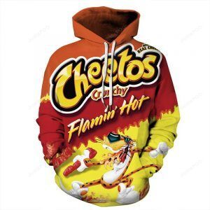 Cheetos 3d All Over Print Hoodie Zip-up Hoodie