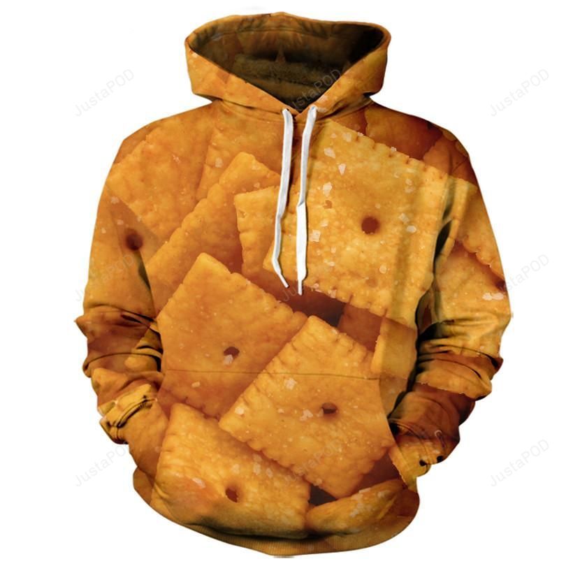 Cheez It Baked Snack Crackers Hoodie