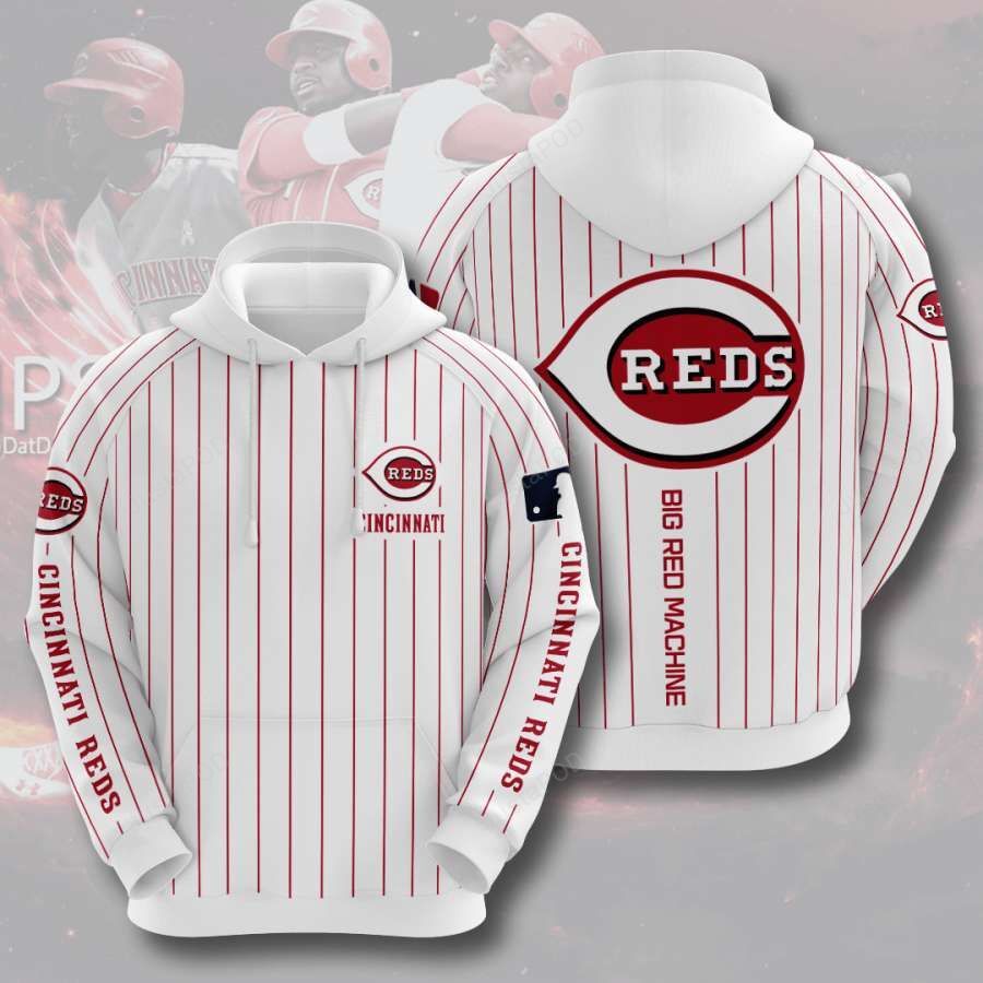 Cincinnati Reds Big Red Machine 3d All Over Print Hoodie Zip-up Hoodie