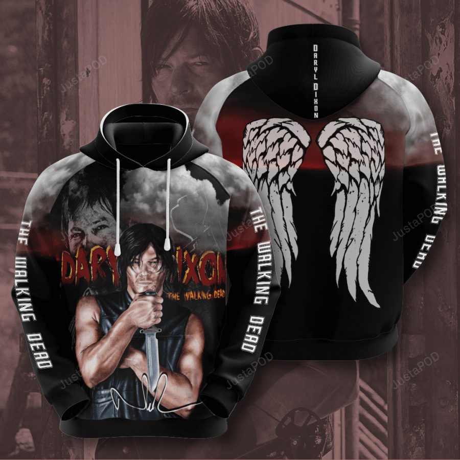 Daryl Dixon And The Walking Dead Fans 3d Hoodie For Men For Women All Over Printed Hoodie Shirt 2020