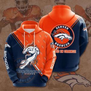 Denver Broncos 3d All Over Print Hoodie Zip-up Hoodie-trungten-ic70d