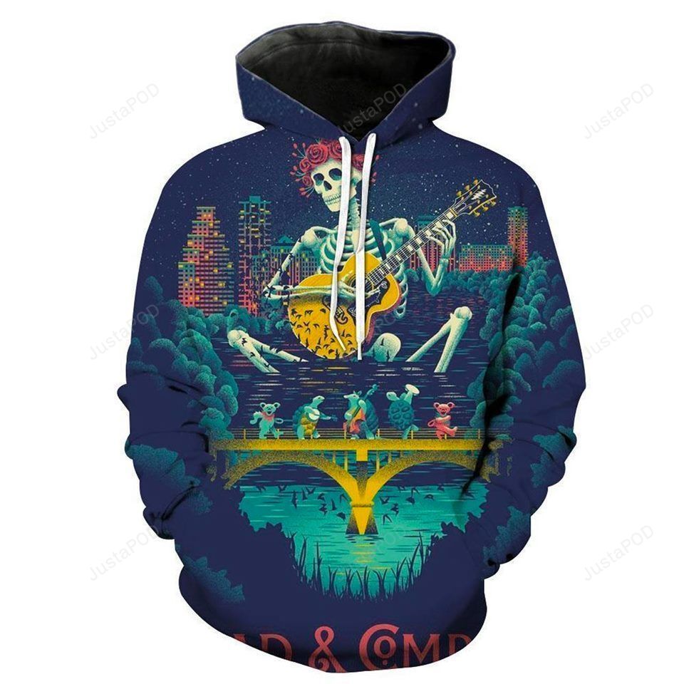 Grateful Dead 3d All Over Print Hoodie Zip-up Hoodie-trungten-dmal8