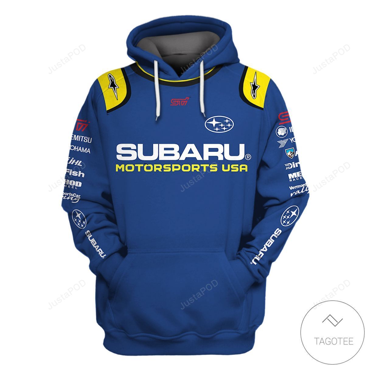 Great F1 Rallying Subaru Wrc 3d All Over Print Hoodie Zip-up Hoodie