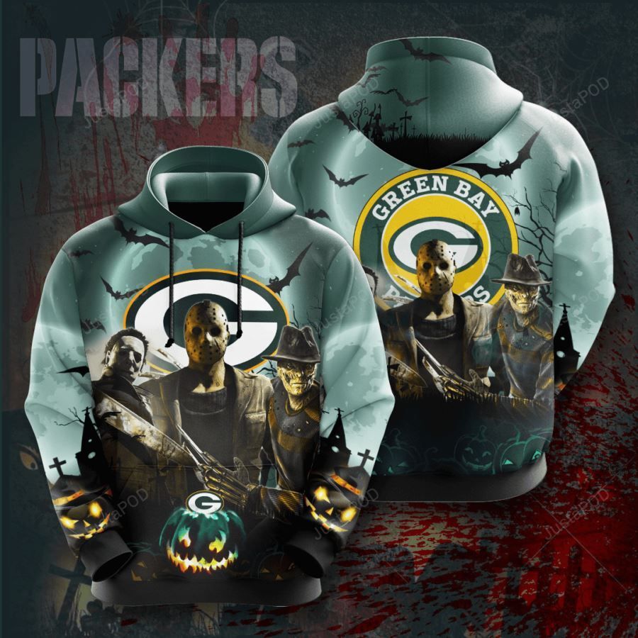 Green Bay Packers 3d All Over Print Hoodie Zip-up Hoodie-trungten-ipjdj