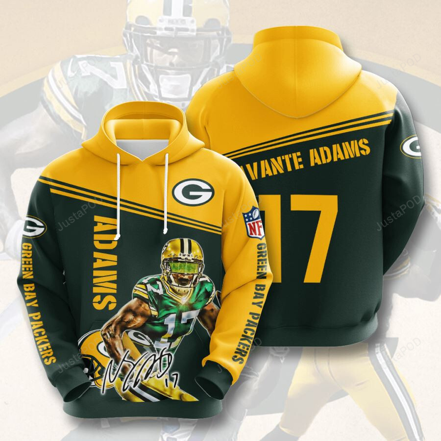 Green Bay Packers 3d All Over Print Hoodie Zip-up Hoodie-trungten-wsla5