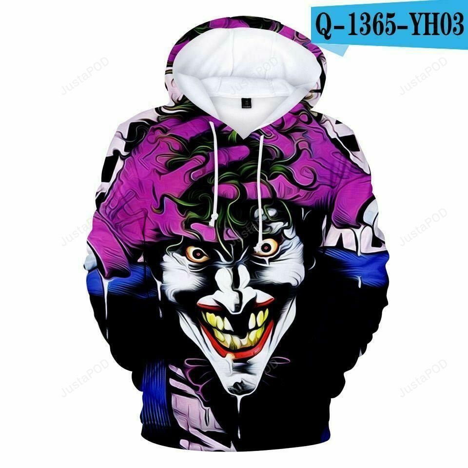 Haha Joker Style 5 3d Hoodies