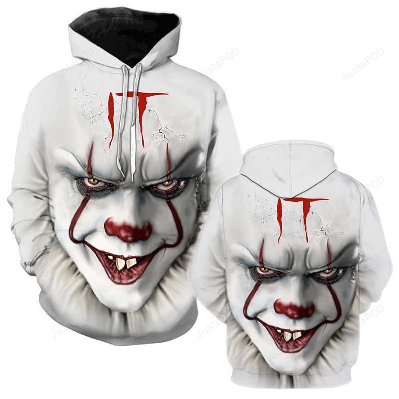 It Pennywise Clown 3d Hoodie Style 06