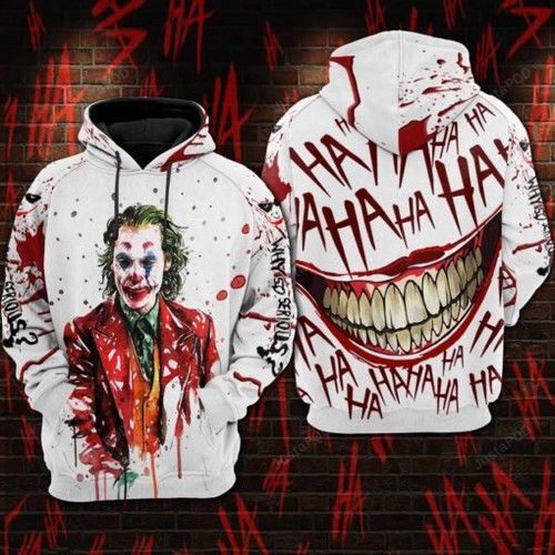 Joaquin Phoenix Joker Men And Women 3d Full Printing Hoodie Shirt Joaquin Phoenix Joker 3d Full Printing Shirt Joker 3d All Over Printed Shirt