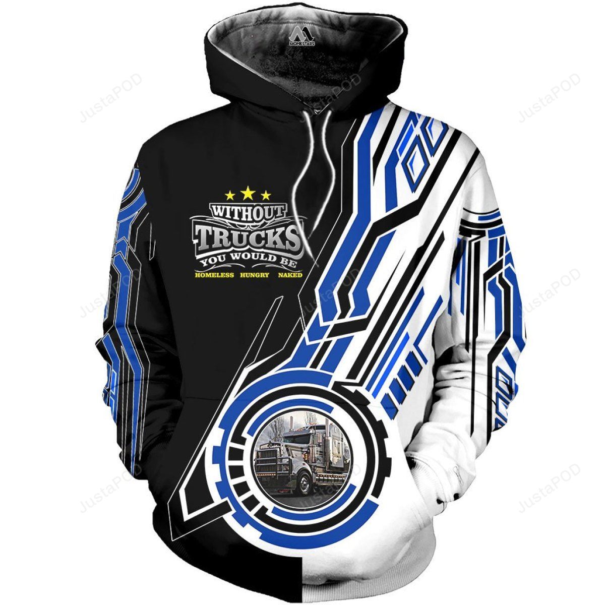 Kenworth Truck 3d Hoodie