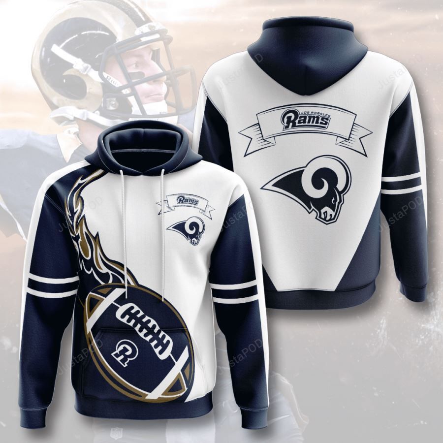 Los Angeles Rams 3d All Over Print Hoodie Zip-up Hoodie-trungten-pmbv7