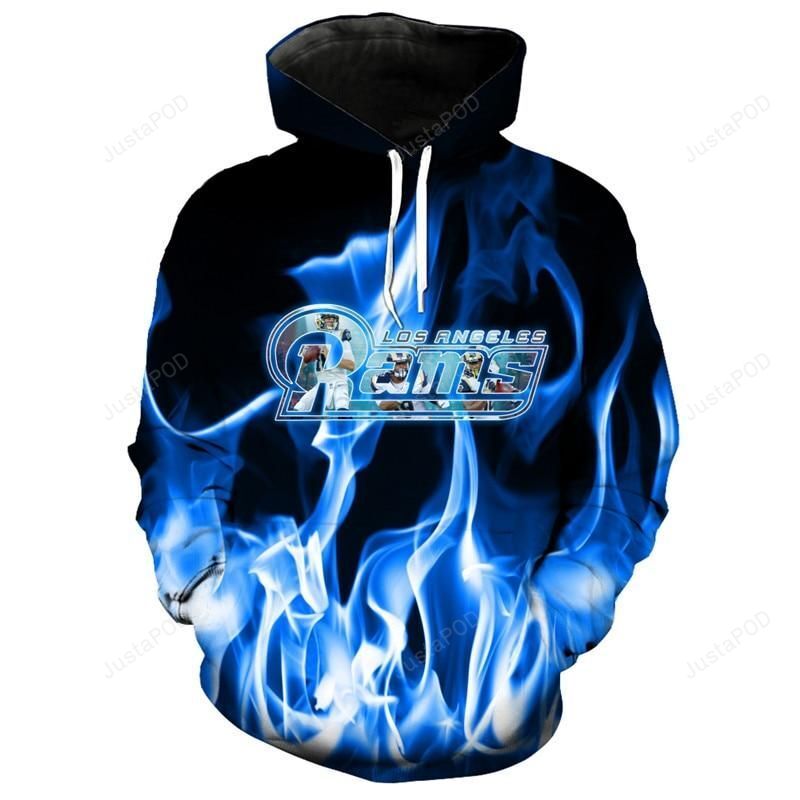 Los Angeles Rams 3d Hoodie