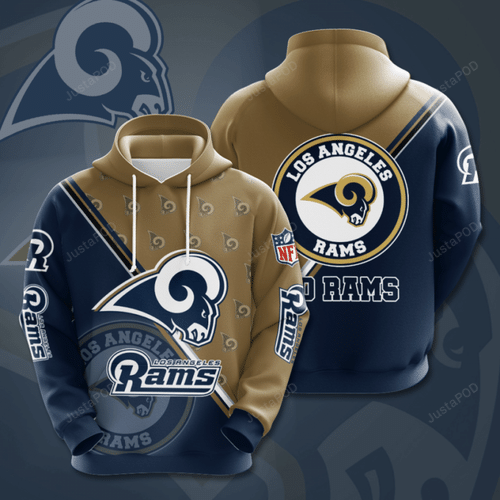 Los Angeles Rams All Over Printed Hoodie