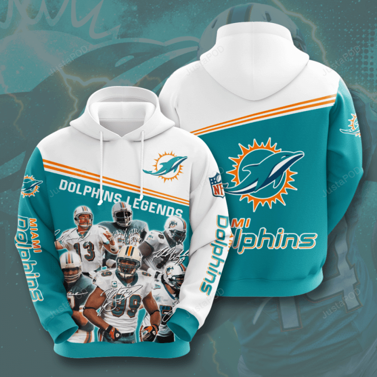 Miami Dolphins For Fan 3d All Over Print Hoodie Zip-up Hoodie