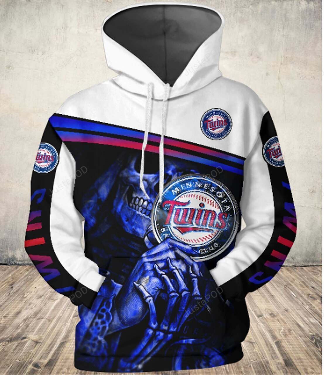 Mlb- Minnesota Twins 3d Hoodie Style 04