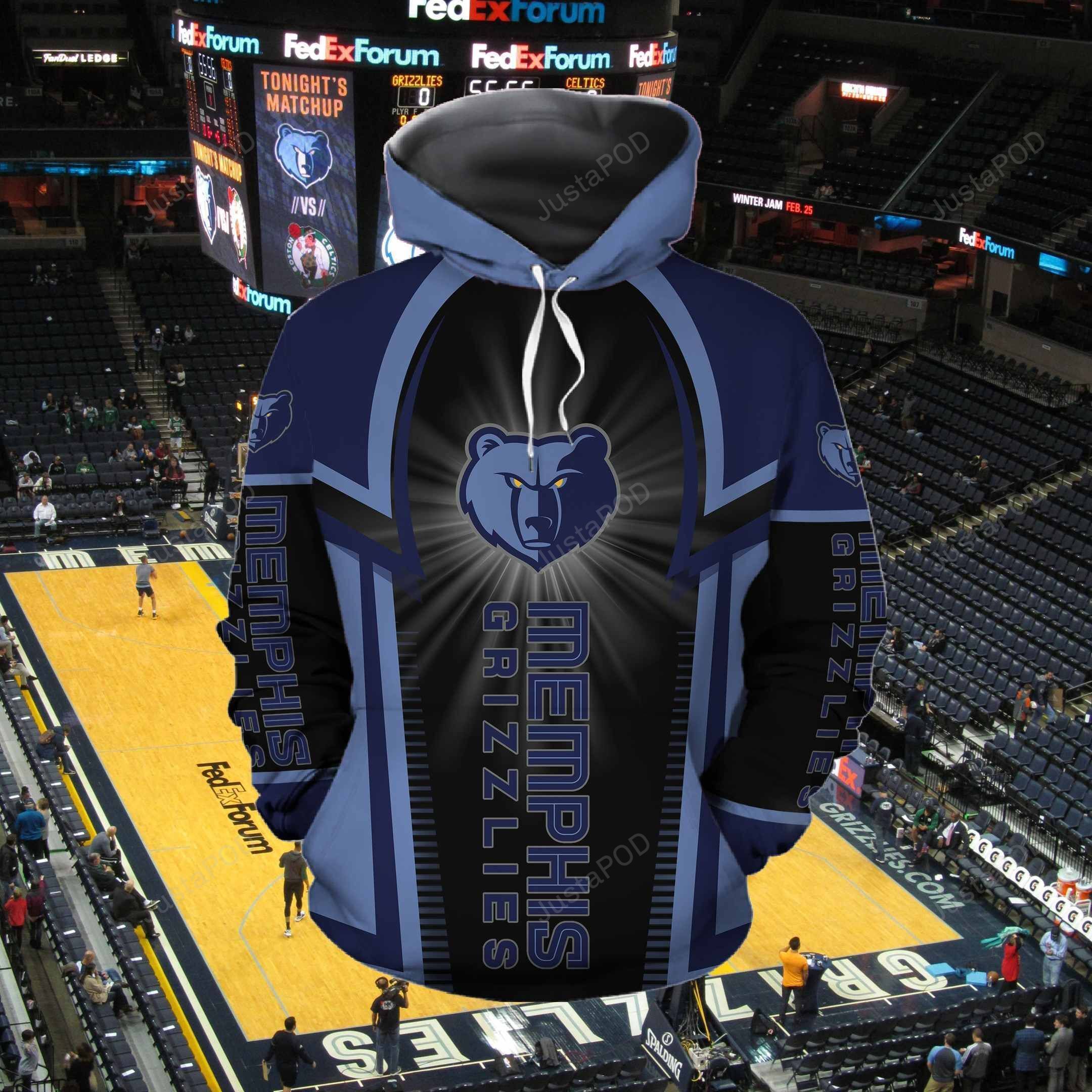 Nba Memphis Grizzlies 3d Hoodie Style 05