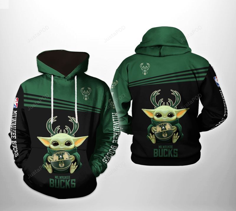 Nba Milwaukee Bucks 3d Hoodie Style 03