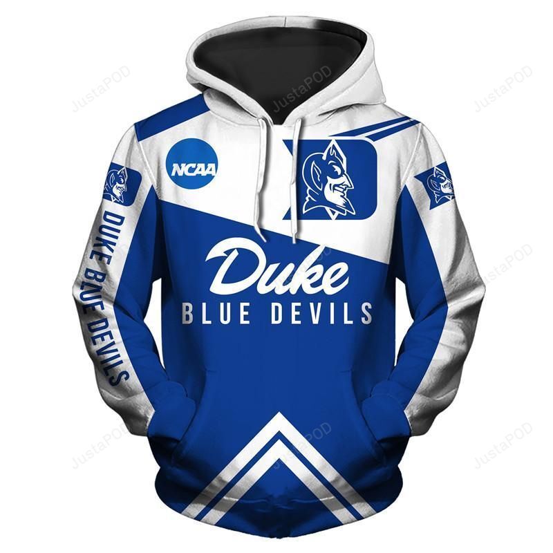 Ncaa- Duke Blue Devils 3d Hoodie Style 04