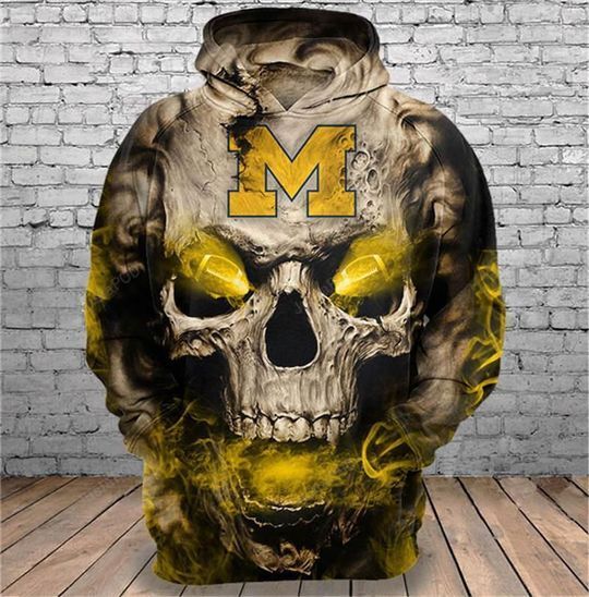 Ncaa- Michigan Wolverines 3d Hoodie Style 04