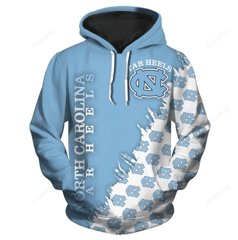 Ncaa- North Carolina Tar Heels 3d Hoodie Style 04