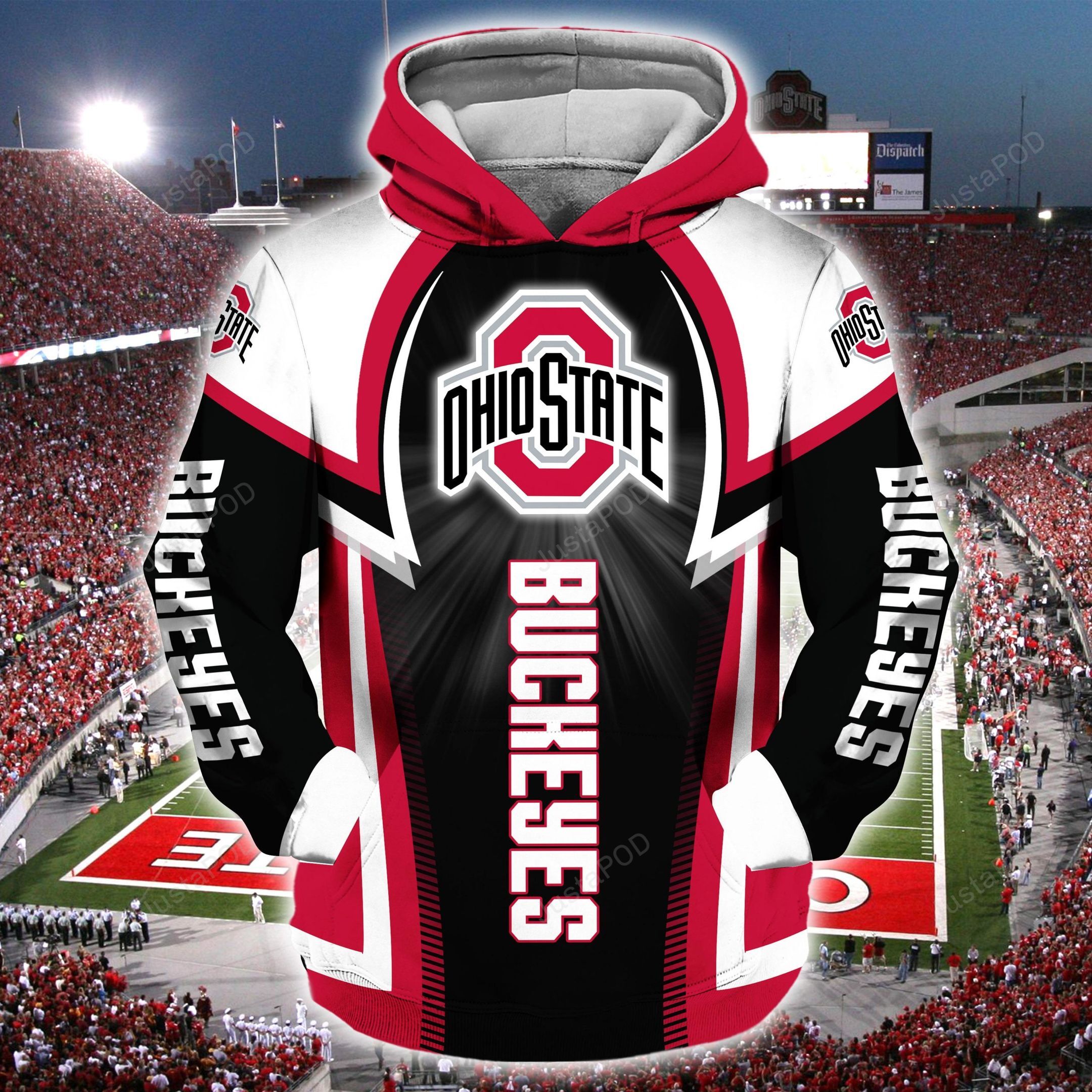 Ncaa- Ohio State Buckeyes 3d Hoodie Style 09