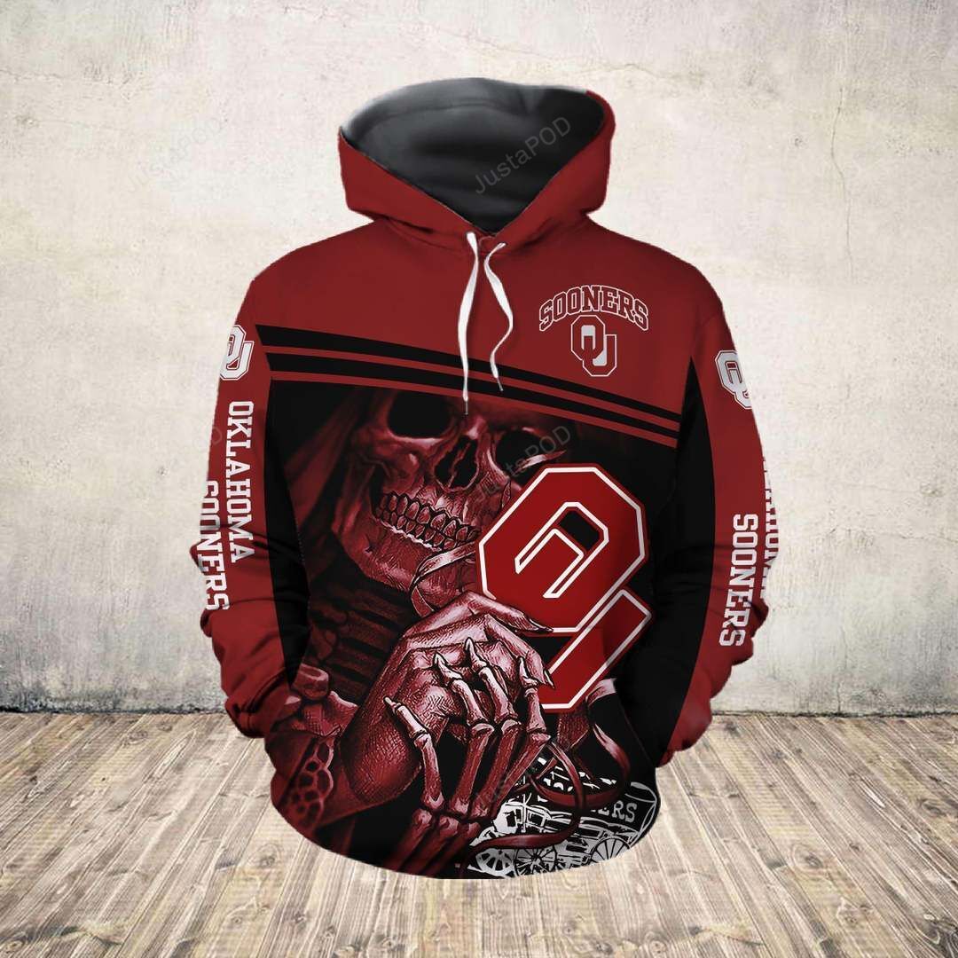 Ncaa- Oklahoma Sooners 3d Hoodie Style 07