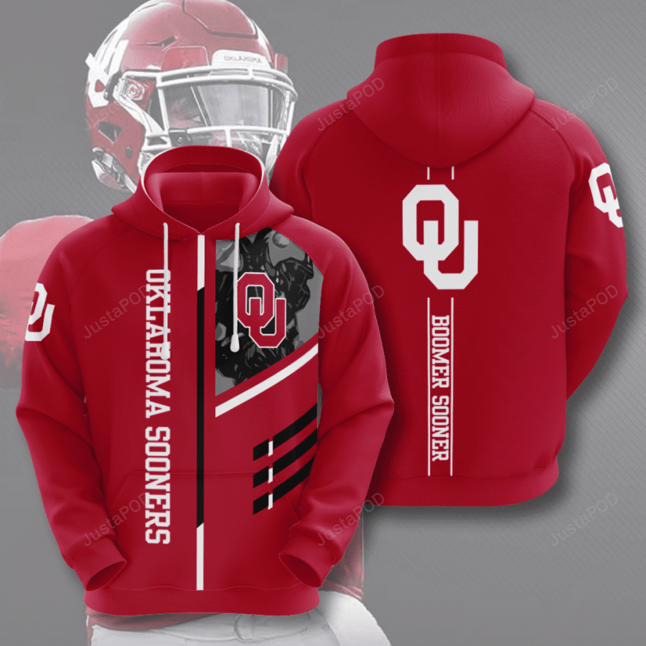 Ncaa- Oklahoma Sooners 3d Hoodie Style 09