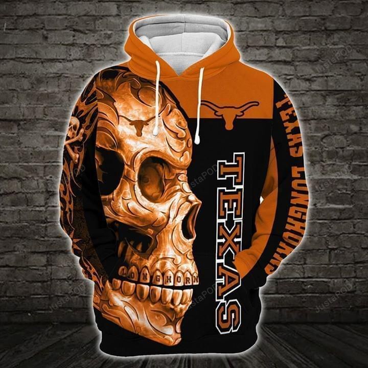 Ncaa- Texas Longhorns 3d Hoodie Style 01