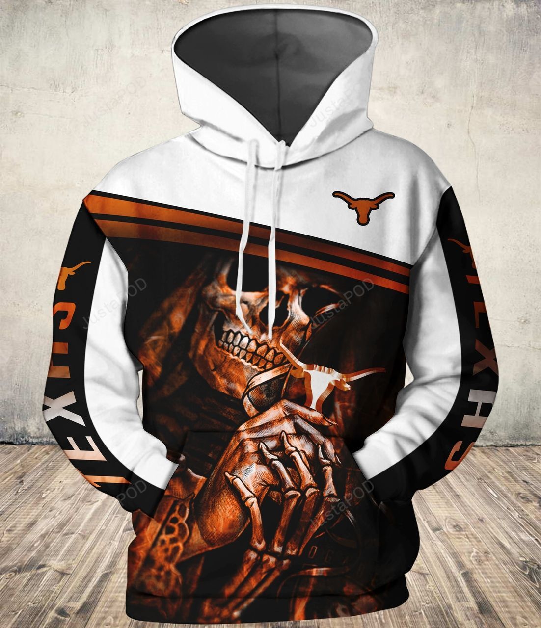 Ncaa- Texas Longhorns 3d Hoodie Style 05