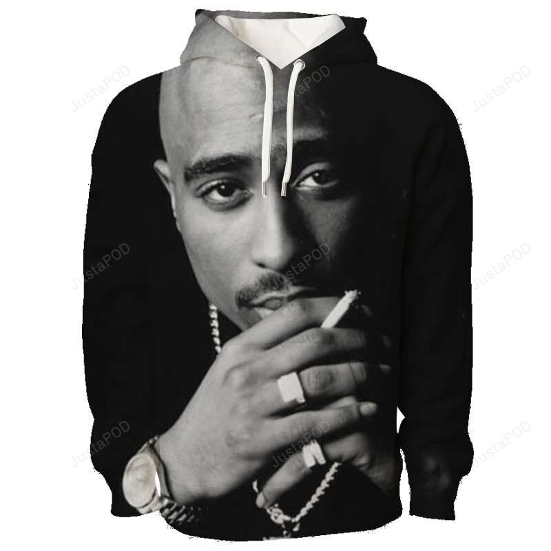 New 2pac For Unisex 3d All Over Print Hoodie Zip-up Hoodie