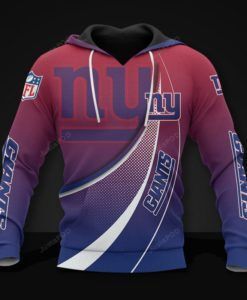 New York Giants 3d All Over Print Hoodie Zip-up Hoodie-trungten-84pec