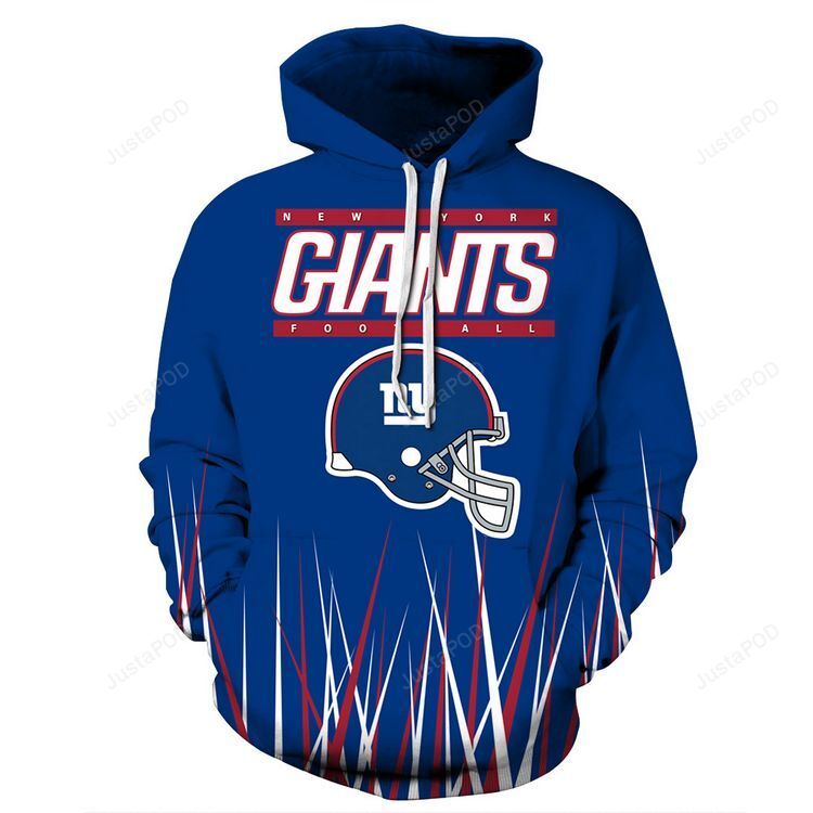 New York Giants 3d Hoodie