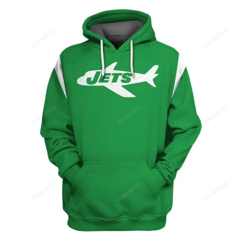 New York Jets 3d All Over Print Hoodie Zip-up Hoodie-trungten-qphvc