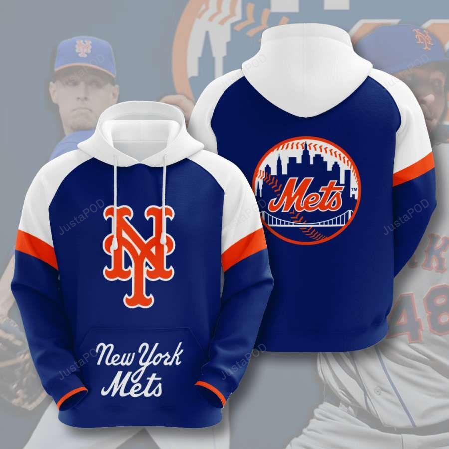 New York Mets 3d All Over Print Hoodie Zip-up Hoodie-trungten-d4crz