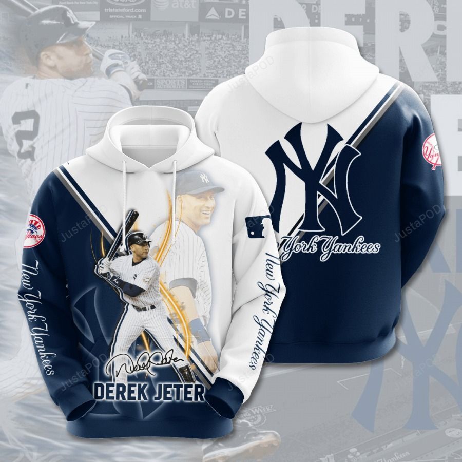 New York Yankees 3d All Over Print Hoodie Zip-up Hoodie-trungten-5iupq