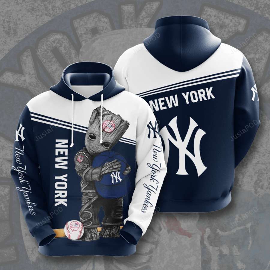 New York Yankees 3d All Over Print Hoodie Zip-up Hoodie-trungten-9fghe