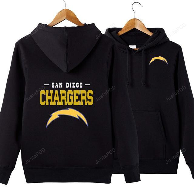 Nfl American Football San Diego Chargers 3d All Over Printed Hoodie Zip- Up Hoodie