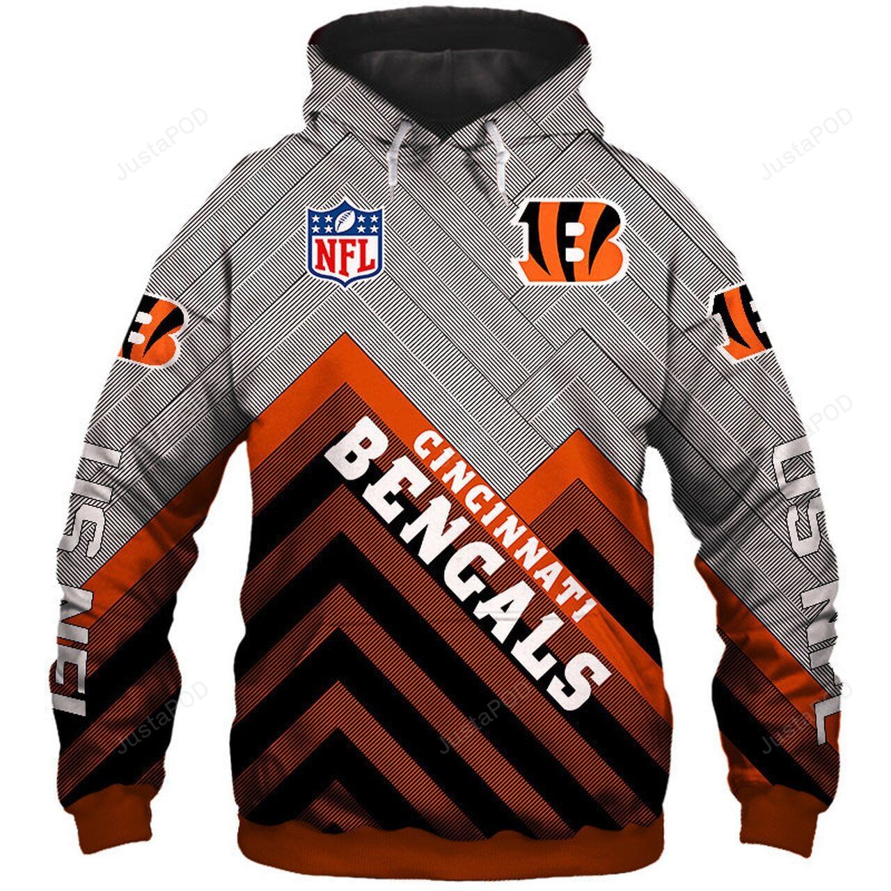 Nfl Cincinnati Bengals Men And Women 3d Hoodie Zip Hoodie Cincinnati Bengals 3d Shirt Cincinnati Bengals All Over Print 3d Hoodie Custom 3d Hoodie 2020