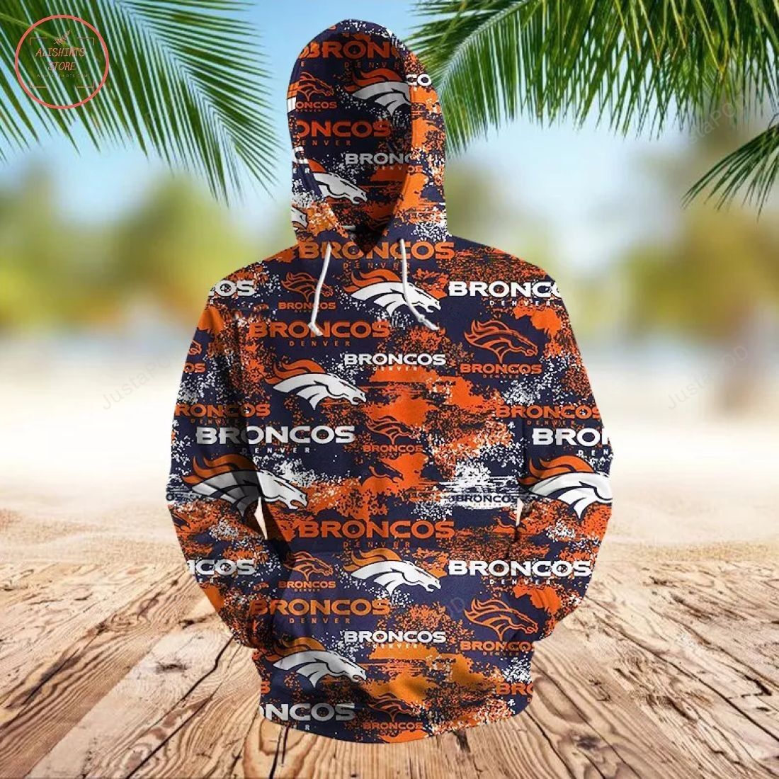 Nfl Denver Broncos 3d All Over Print Hoodie Zip-up Hoodie-trungten-5kfc8