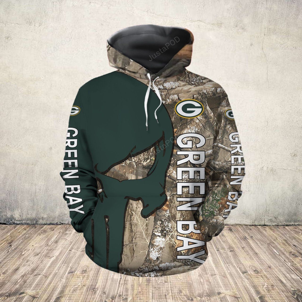 Nfl Green Bay Packers Realtree Camo Men And Women 3d Hoodie Zip Hoodie Green Bay Packers 3d Shirt Green Bay Packers All Over Print 3d T-shirt