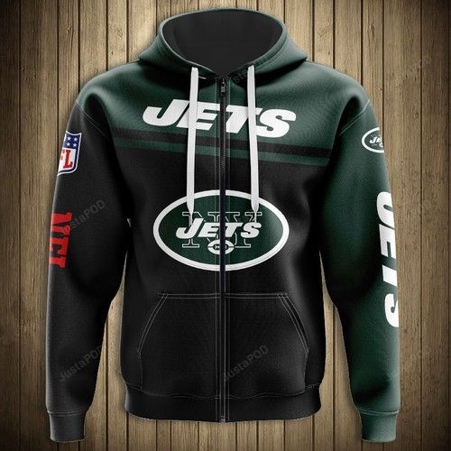 Nfl New York Jets Men And Women 3d Full Printing Zip Up Hoodie And Hoodie New York Jets 3d Full Printing Shirt For Fans New York Jets 3d Hoodie Shirt