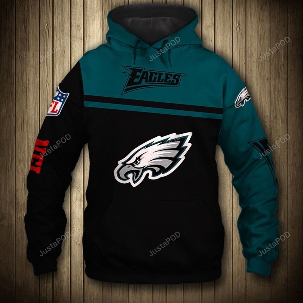 Nfl Philadelphia Eagles Men And Women 3d All Over Print Hoodie