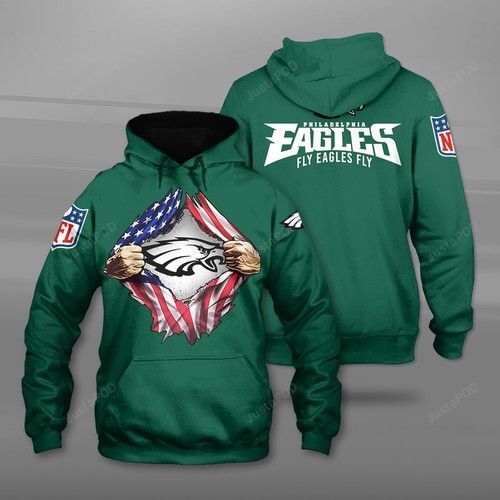 Nfl Philadelphia Eagles Patriotic Flag Men And Women 3d Full Printing Hoodie Zip Hoodie Nfl Philadelphia Eagles 3d Full Printing Shirt