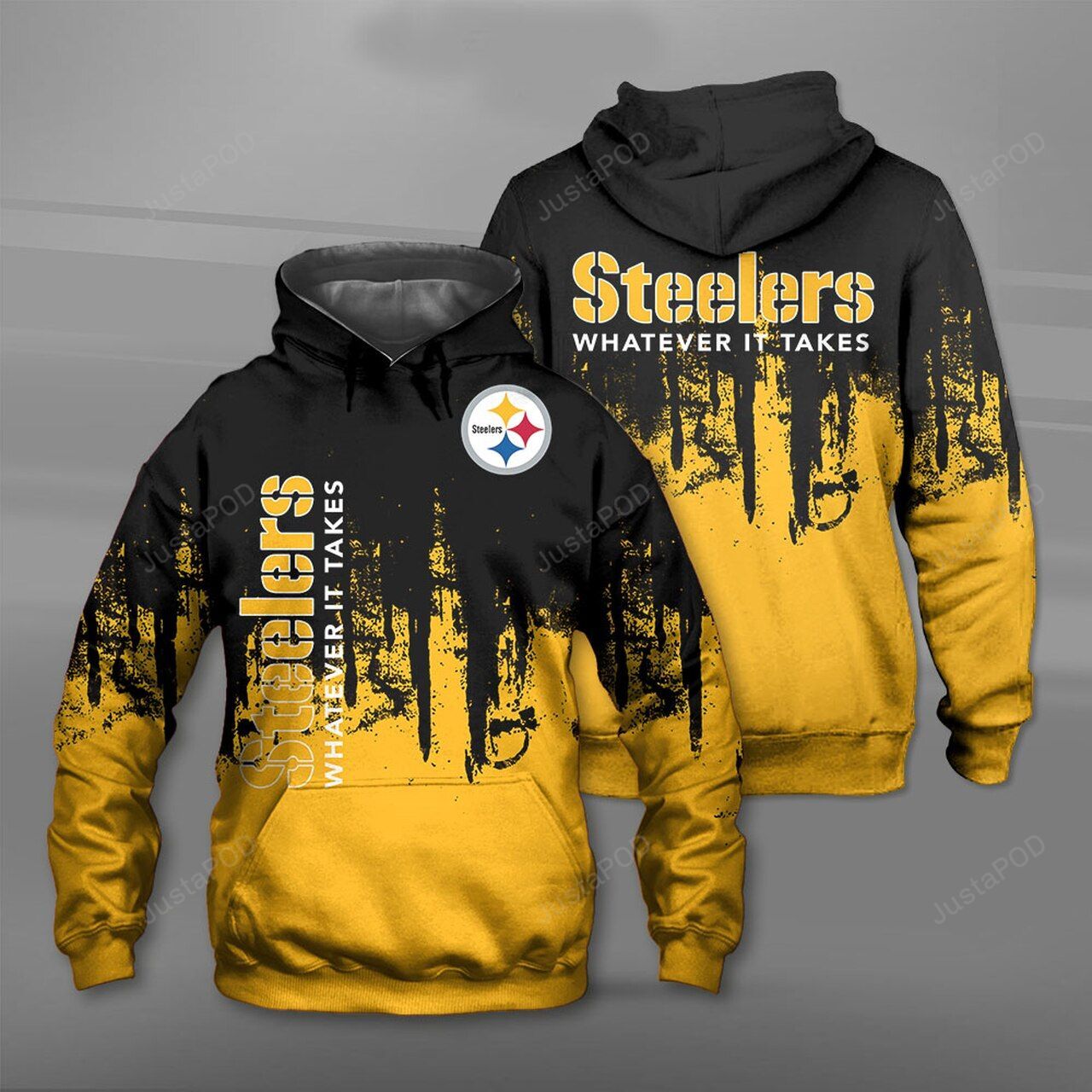 Nfl Pittsburgh Steeler Whaterver It Takes Men And Women 3d Hoodie Zip Hoodie Nfl Pittsburgh Steeler 3d Shirt