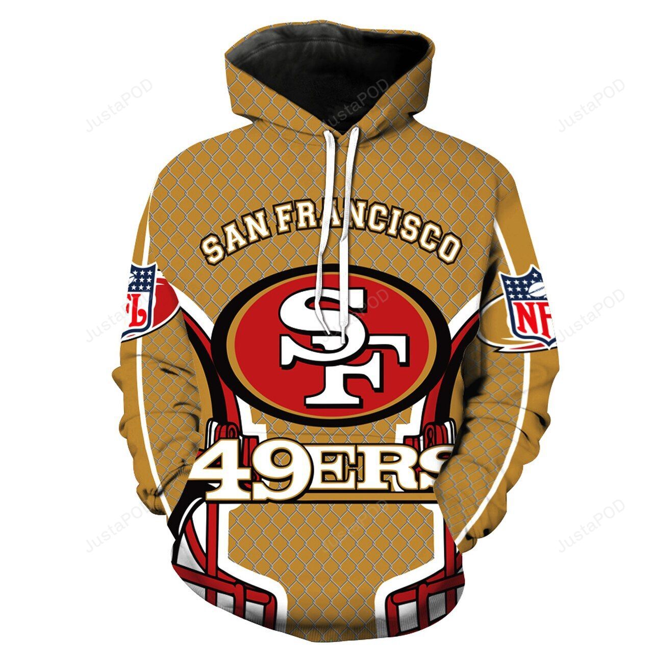 Nfl San Francisco 49er Limited Edition Men And Women 3d Hoodie Zip Hoodie San Francisco 49er 3d Shirt San Francisco 49er All Over Print 3d Hoodie