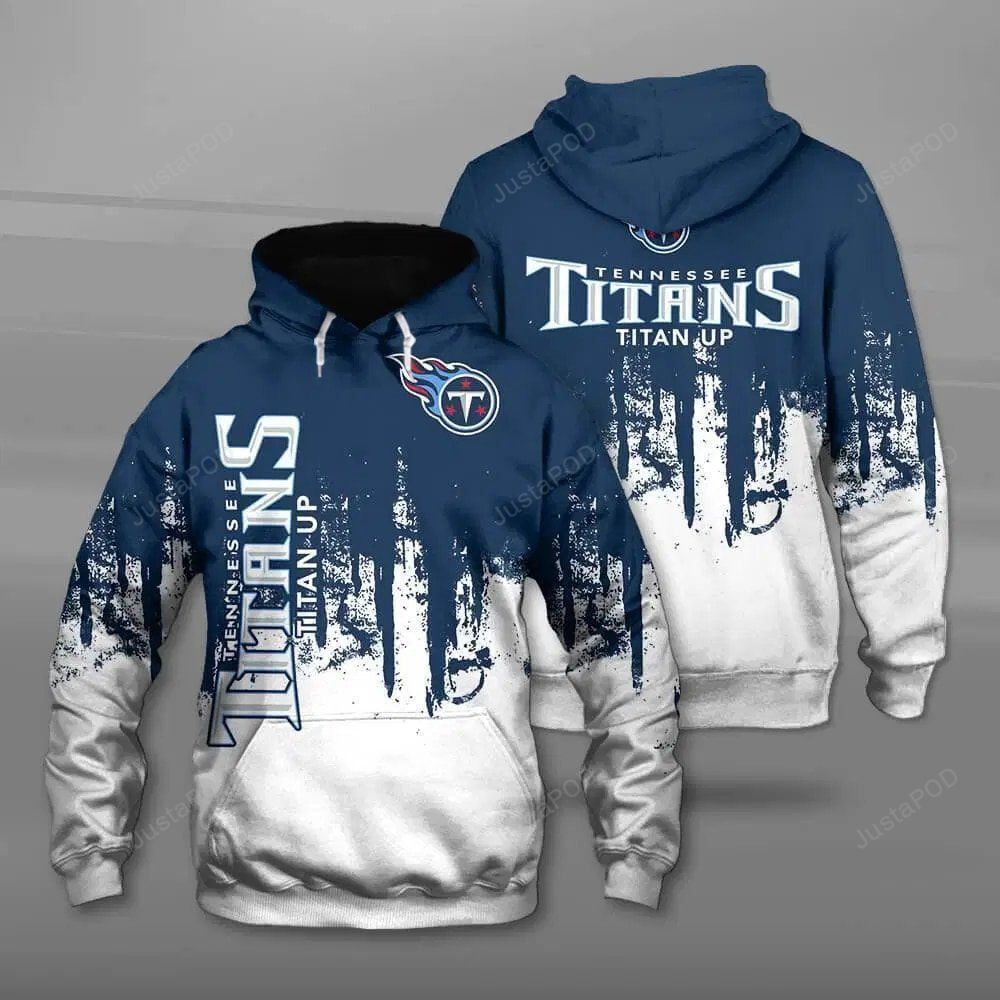 Nfl Tennessee Titans Team 3d Printed Hoodie