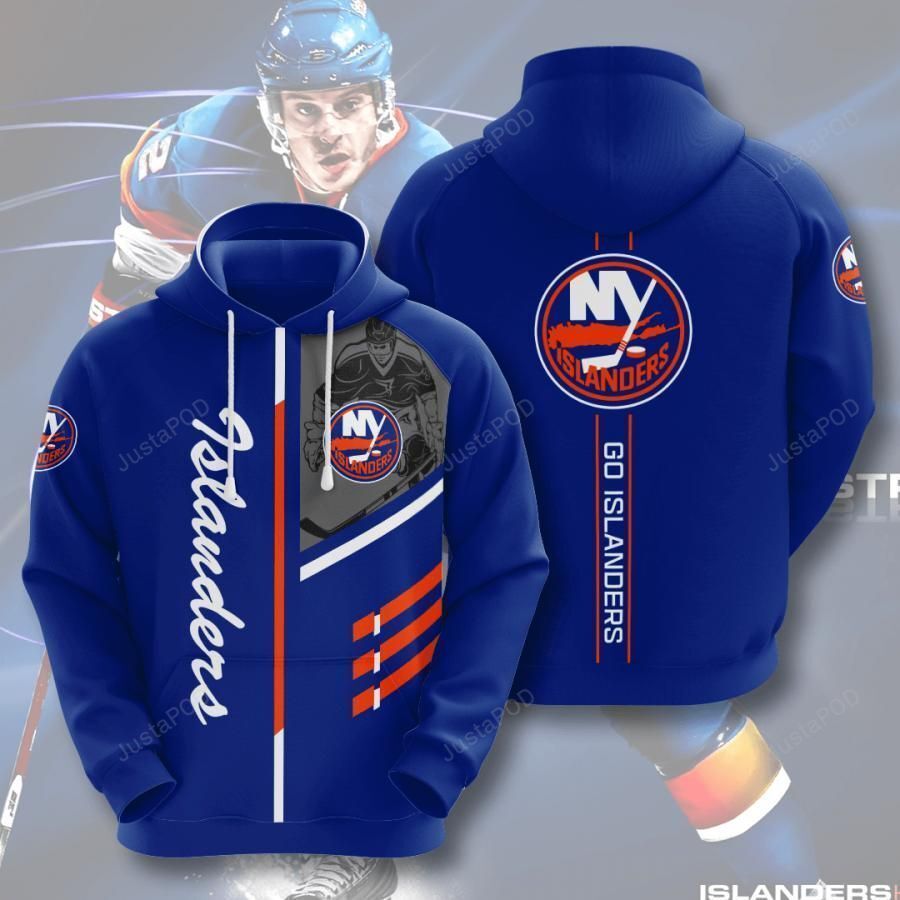 Nhl New York Islanders 3d Hoodie Style 02