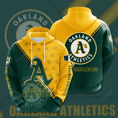 Oakland Athletics Ncaa Football 3d Hoodie For Men For Women Oakland Athletics All Over Printed Hoodie Oakland Athletics 3d Full Printing Shirt