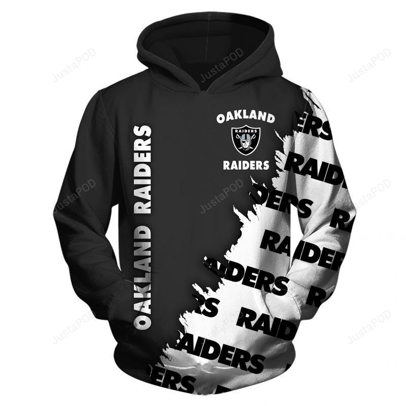 Oakland Raiders 3d Hoodie