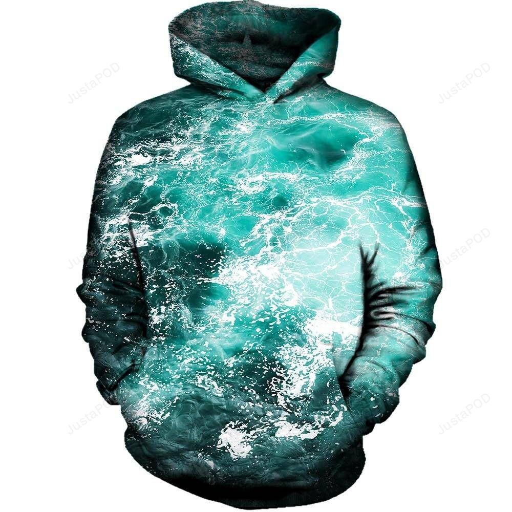 Ocean Bliss 3d All Over Print Hoodie Zip-up Hoodie